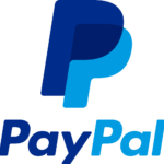 L'image montre le logo PayPal, avec un motif « P » stylisé superposé en bleu foncé et bleu clair, avec le mot « PayPal » écrit en dessous en lettres bleues.