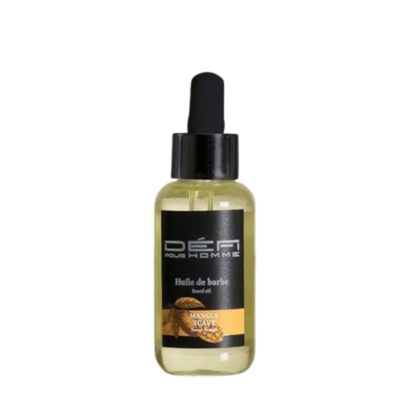 Huile de barbe parfumée-Mangue Suave- Défi Pour homme -50ml