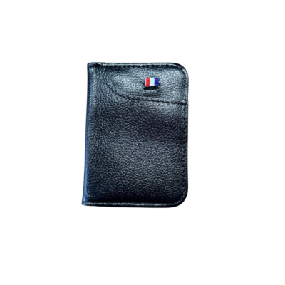 Porte-carte cuir noir