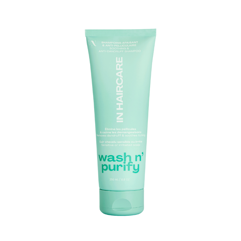 Shampoing apaisant : Wash n' Purify -250ml-In Haircare